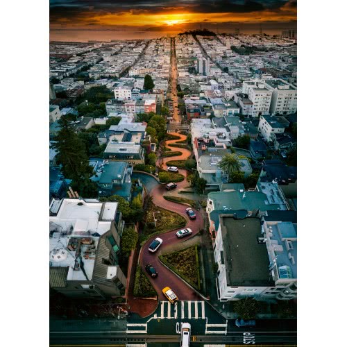 Ravensburger Puzzle 1000 San Fransisco 16732 4005556167326