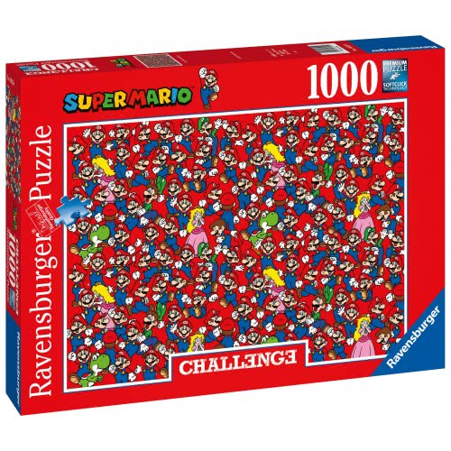 Ravensburger 1000 Pcs Puzzle Super Mario - Challenge 16525 4005556165254