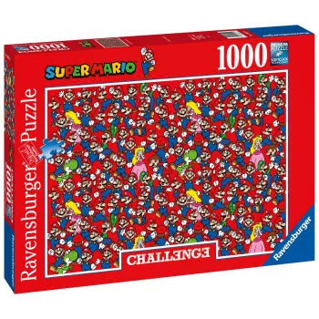 Ravensburger 1000 Pcs Puzzle Super Mario - Challenge 16525 4005556165254