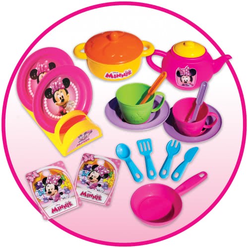 John Σετ Κουζίνα Minnie Mouse 01962WD 8693830019629