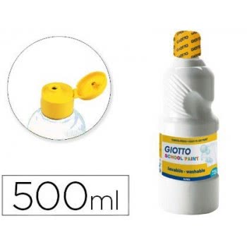 Giotto Τέμπερα 500Ml Χρώμα Λευκό 000535301 8000825535390