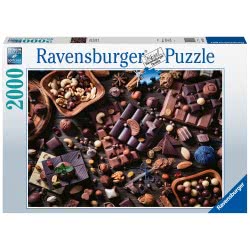 Ravensburger 2000 Pcs Puzzle Chocolate And Caramel 16715 4005556167159