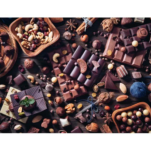 Ravensburger Παζλ 2000 Τεμ. Σοκολάτα Και Καραμέλα 16715 4005556167159