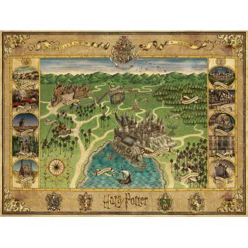 Ravensburger 1500 Pcs Puzzle Hogwarts 16599 4005556165995