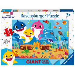 Ravensburger Παζλ Δαπέδου 24 Τεμ. Baby Shark 030675 4005556030675