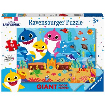 Ravensburger 27 Pcs Floor Puzzle Baby Shark 030675 4005556030675
