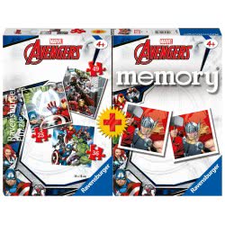 Ravensburger Memory + 3 Παζλ Avengers 20674 4005556206742