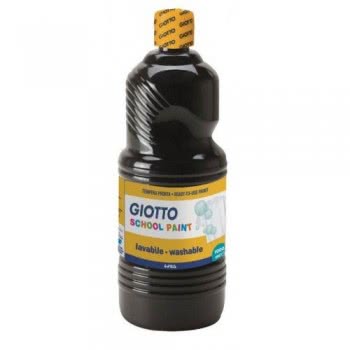 Giotto Τέμπερα 500Ml Χρώμα Μαύρο 000535324 8000825535611