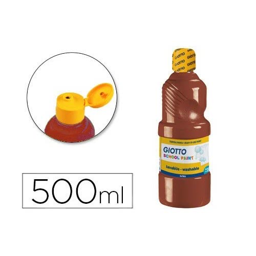 Giotto Τέμπερα 500Ml Χρώμα Καφέ 000535328 8000825535659