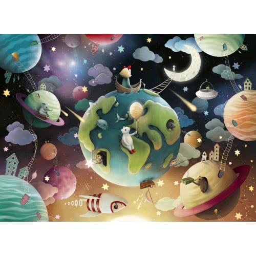 Ravensburger 100Xxl Pcs Puzzle Planet 12971 4005556129713