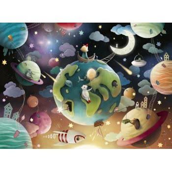 Ravensburger 100Xxl Pcs Puzzle Planet 12971 4005556129713
