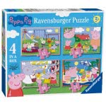 Ravensburger 4 In A Box Puzzle Peppa Pig 06958 4005556069583