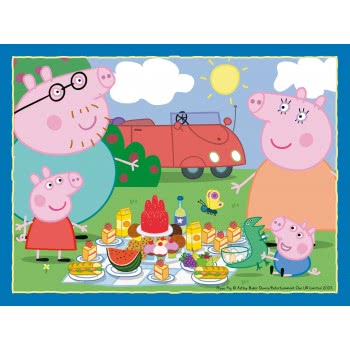 Ravensburger Παζλ 4 Σε 1 Πέππα Το Γουρουνάκι 06958 4005556069583