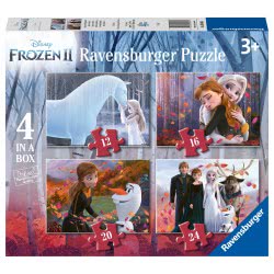 Ravensburger 4 In A Box Puzzle Frozen II 03064 4005556030644