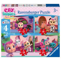 Ravensburger Παζλ 4 Σε 1 Cry Babies Κλαψουλίνια 03052 4005556030521