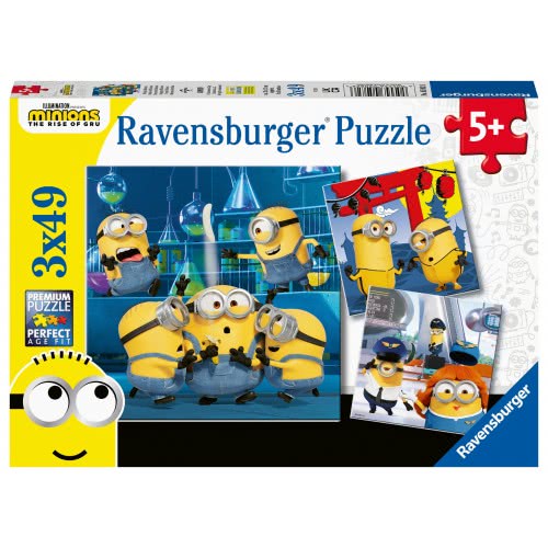 Ravensburger Παζλ 3X49 Τεμ. Minions 05082 4005556050826