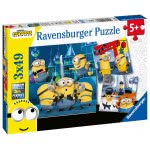 Ravensburger Παζλ 3X49 Τεμ. Minions 05082 4005556050826
