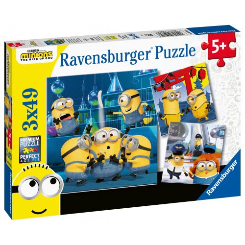 Ravensburger Παζλ 3X49 Τεμ. Minions 05082 4005556050826