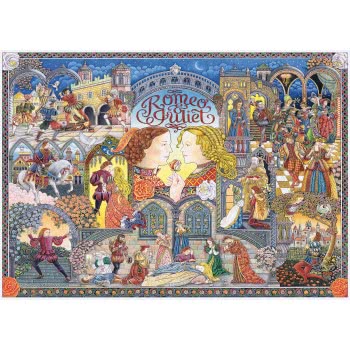 Ravensburger 1000 Pcs Puzzle Romeo And Juliet 16808 4005556168088