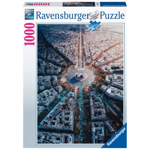 Ravensburger 1000 Pcs Puzzle Paris From Above 15990 4005556159901