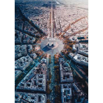 Ravensburger 1000 Pcs Puzzle Paris From Above 15990 4005556159901