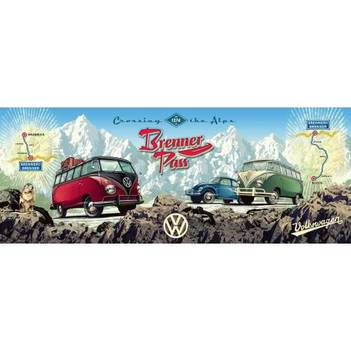 Ravensburger Παζλ 1000 Τεμ. VW Bulli - Πανόραμα 15102 4005556151028