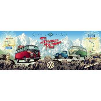 Ravensburger Παζλ 1000 Τεμ. VW Bulli - Πανόραμα 15102 4005556151028