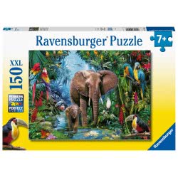 Ravensburger 150Xxl Pcs Puzzle Elephants 12901 4005556129010