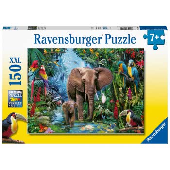 Ravensburger 150Xxl Pcs Puzzle Elephants 12901 4005556129010