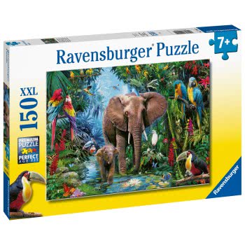 Ravensburger 150Xxl Pcs Puzzle Elephants 12901 4005556129010