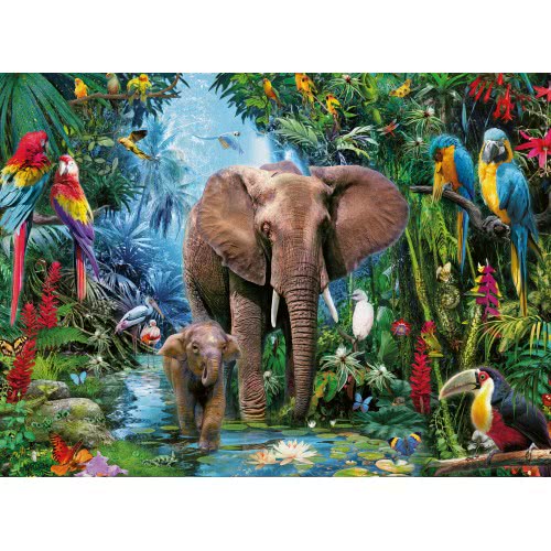Ravensburger Παζλ 150Xxl Τεμ. Ελέφαντες 12901 4005556129010
