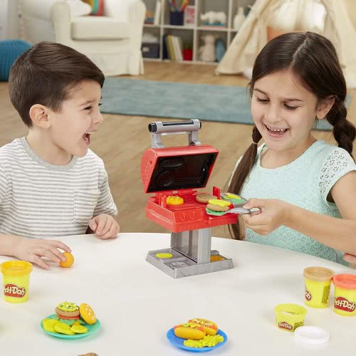 Hasbro Play-Doh Kitchen Creations Grill N Stamp Playset F0652 5010993786244