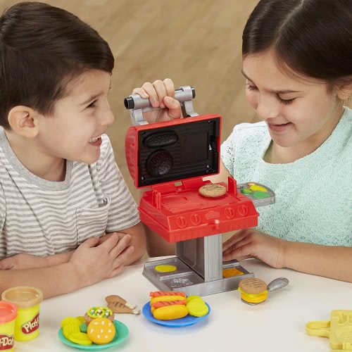 Hasbro Play-Doh Kitchen Creations Grill N Stamp Playset F0652 5010993786244