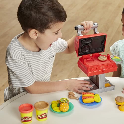 Hasbro Play-Doh Kitchen Creations Grill N Stamp Playset F0652 5010993786244