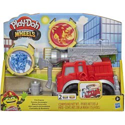 Hasbro Play-Doh Wheels Fire Engine Playset With 2 Non-Toxic Modeling Compound Cans F0649 5010993792245