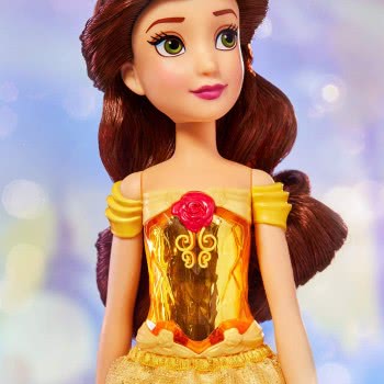 Hasbro Disney Princess Royal Shimmer Belle Doll, Fashion Doll With Skirt And Accessories F0882 / F0898 5010993785940