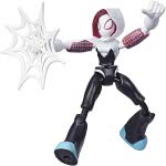 Hasbro Spider-Man Bend And Flex Ghost Spider 15 Cm, Περιλαμβάνει Αξεσουάρ Ιστού E7335 / E7688 5010993791767