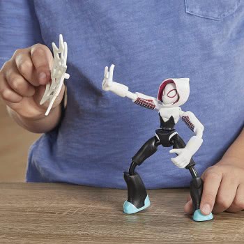 Hasbro Spider-Man Marvel Bend And Flex Ghost-Spider Action Figure Toy, 15-Cm Flexible E7335 / E7688 5010993791767