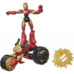 Hasbro Marvel Avengers Bend And Flex, Flex Rider Iron Man Και Μοτοσικλέτα 2 Σε 1 F0244 5010993792078