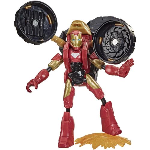 Hasbro Marvel Bend And Flex, Flex Rider And 2-In-1 Motorcycle F0244 5010993792078