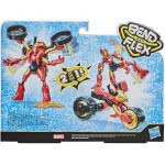 Hasbro Marvel Avengers Bend And Flex, Flex Rider Iron Man Και Μοτοσικλέτα 2 Σε 1 F0244 5010993792078
