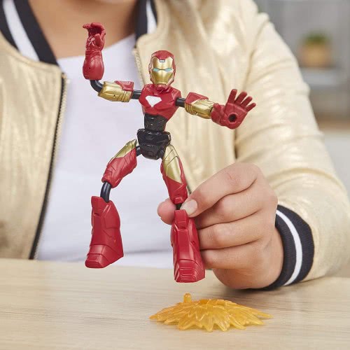 Hasbro Marvel Bend And Flex, Flex Rider And 2-In-1 Motorcycle F0244 5010993792078