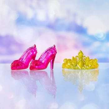 Hasbro Disney Princess Royal Shimmer Aurora Doll, Fashion Doll Με Φούστα Και Αξεσουάρ F0882 / F0899 5010993785933