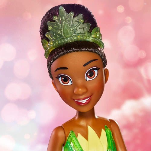 Hasbro Disney Princess Royal Shimmer Tiana Doll, Fashion Doll With Skirt And Accessories F0882 / F0901 5010993785964