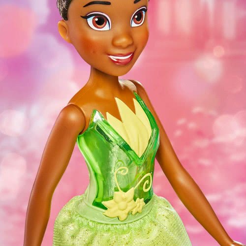 Hasbro Disney Princess Royal Shimmer Tiana Doll, Fashion Doll With Skirt And Accessories F0882 / F0901 5010993785964