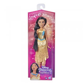 Hasbro Disney Princess Royal Shimmer Pocahontas Doll, Κούκλα Μόδας Με Φούστα Και Αξεσουάρ F0883 / F0904 5010993786152