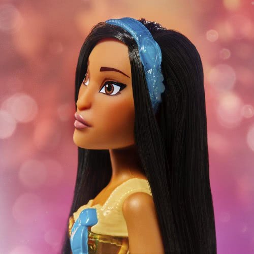 Hasbro Disney Princess Royal Shimmer Pocahontas Doll, Fashion Doll With Skirt And Accessories F0883 / F0904 5010993786152