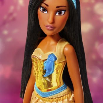 Hasbro Disney Princess Royal Shimmer Pocahontas Doll, Κούκλα Μόδας Με Φούστα Και Αξεσουάρ F0883 / F0904 5010993786152