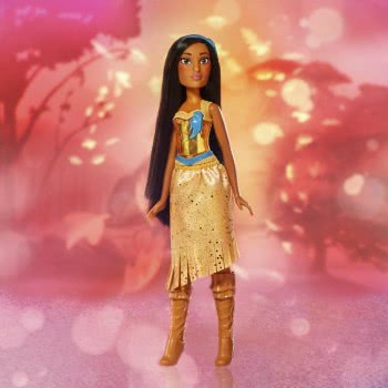 Hasbro Disney Princess Royal Shimmer Pocahontas Doll, Fashion Doll With Skirt And Accessories F0883 / F0904 5010993786152
