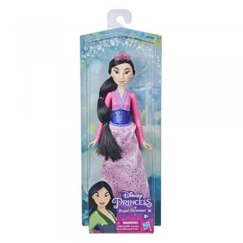 Hasbro Disney Princess Royal Shimmer Mulan Doll, Κούκλα Μόδας Με Φούστα Και Αξεσουάρ F0883 / F0905 5010993786169